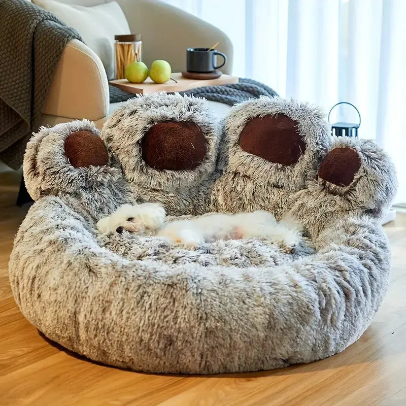 Cuddly Cute Bear Paw Shape Pet Sofa TM