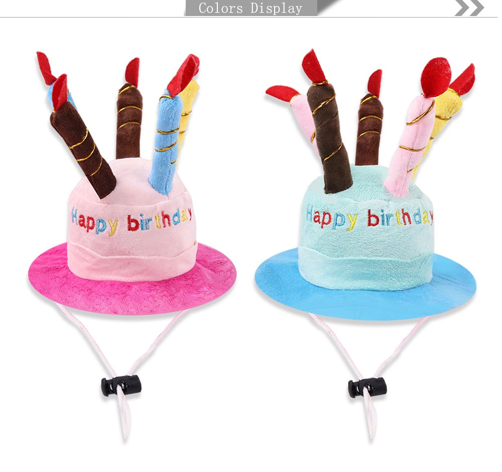 Birthday hat for pets Woof & Meow