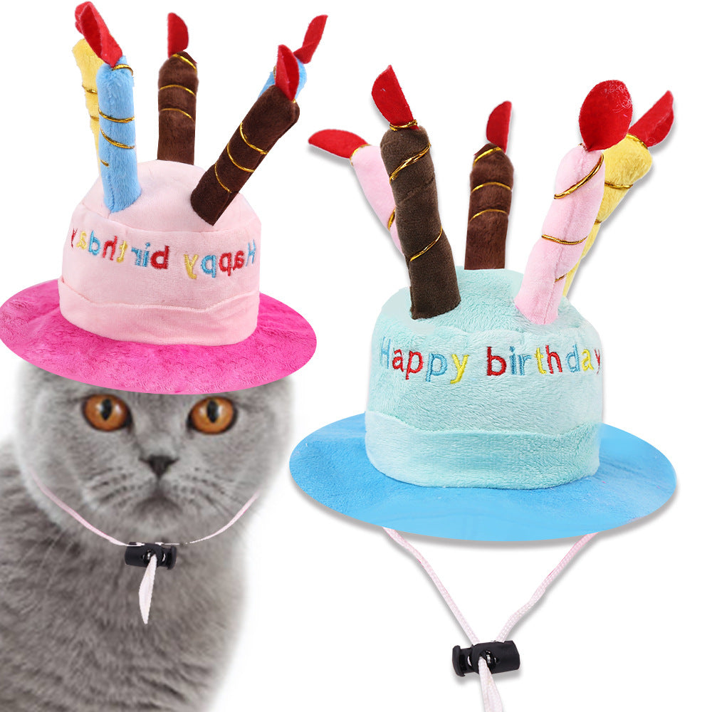 Birthday hat for pets Woof & Meow