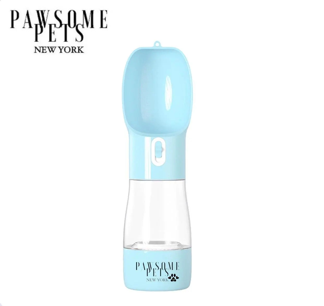 2 IN 1 PORTABLE PET FEEDER - BLUE PAWSOME PETS