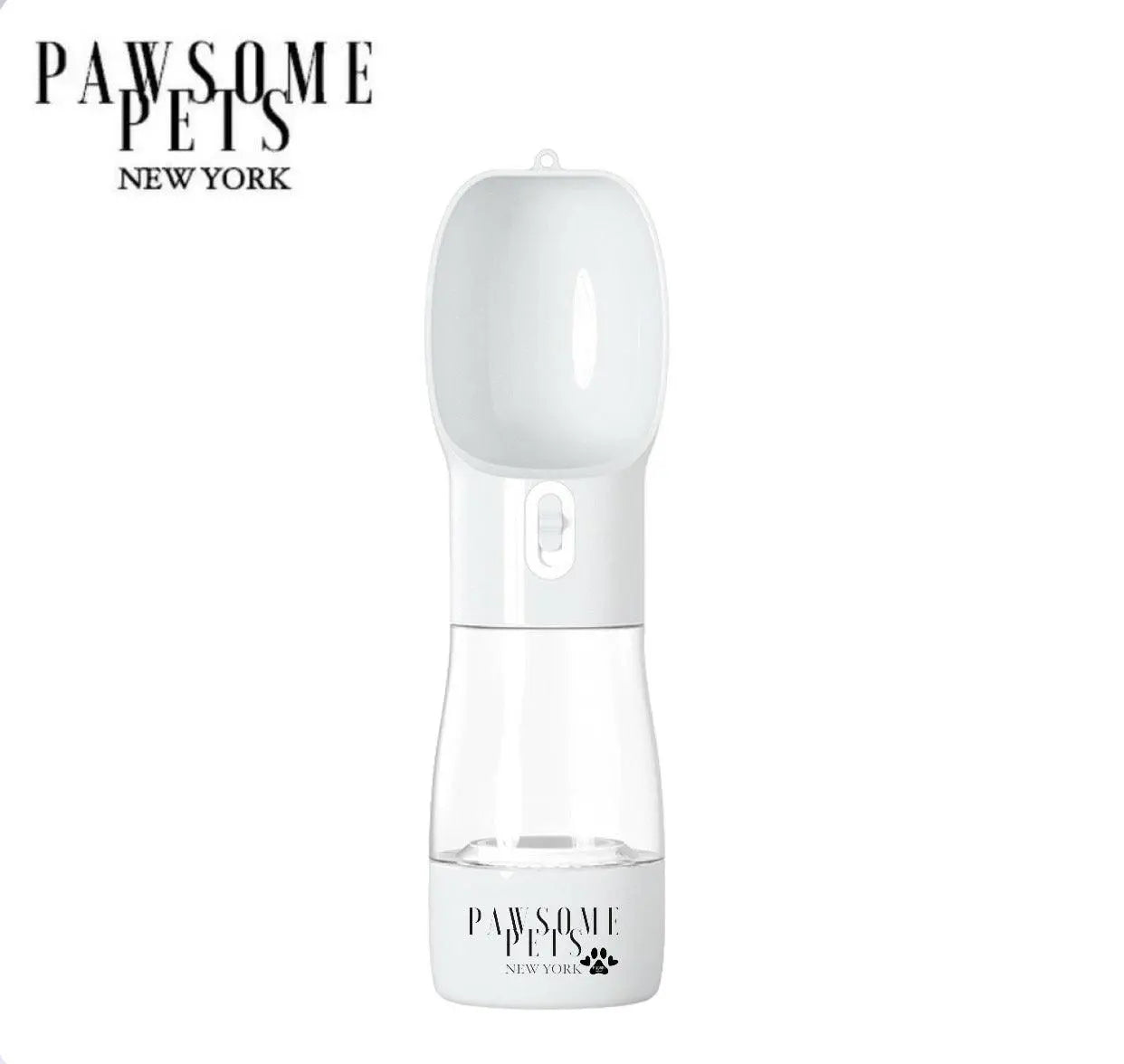 2 IN 1 PORTABLE PET FEEDER - LIGHT GREY PAWSOME PETS