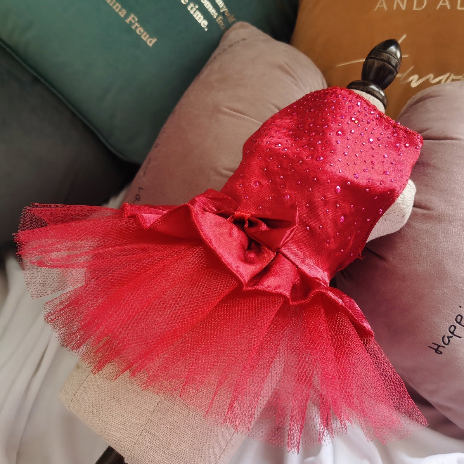 Elegant dresses for pets Woof & Meow