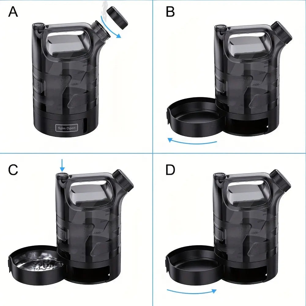 NNETM Pet Water Dispenser Leakproof Dual Flow Control NNETM