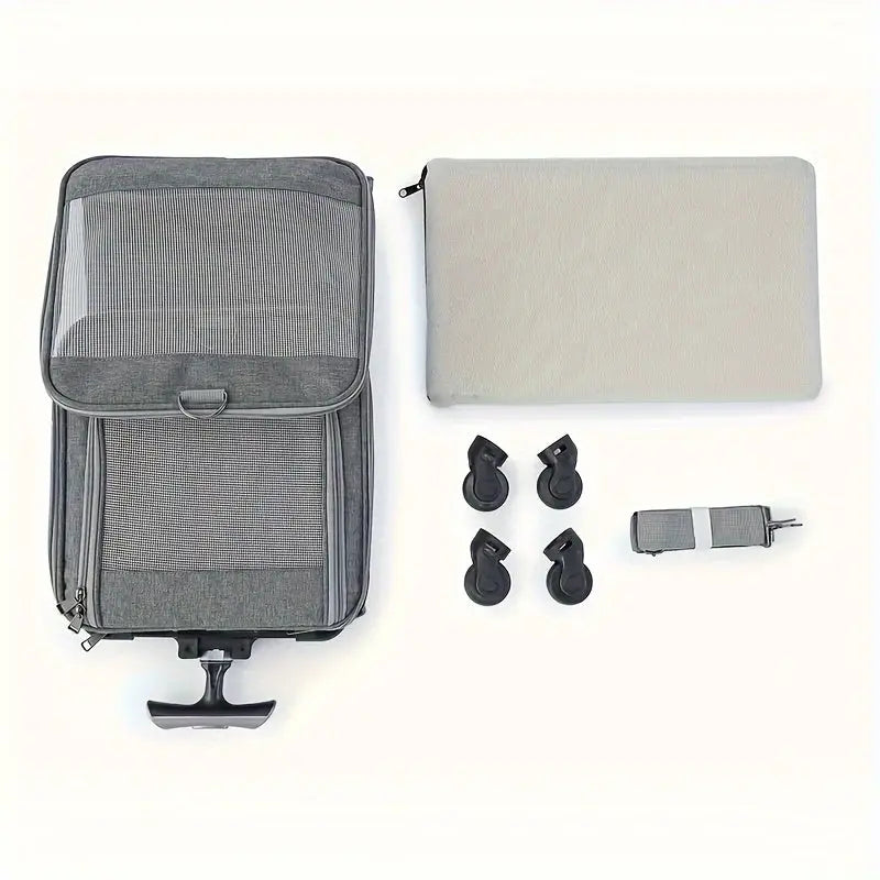 Pet Carrier with Aluminum Frame and Removable Base TM