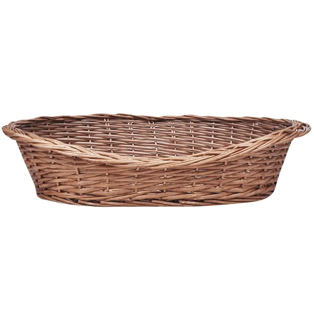 NNEVL Willow Dog Basket/Pet Bed Natural 70 cm NNEVL