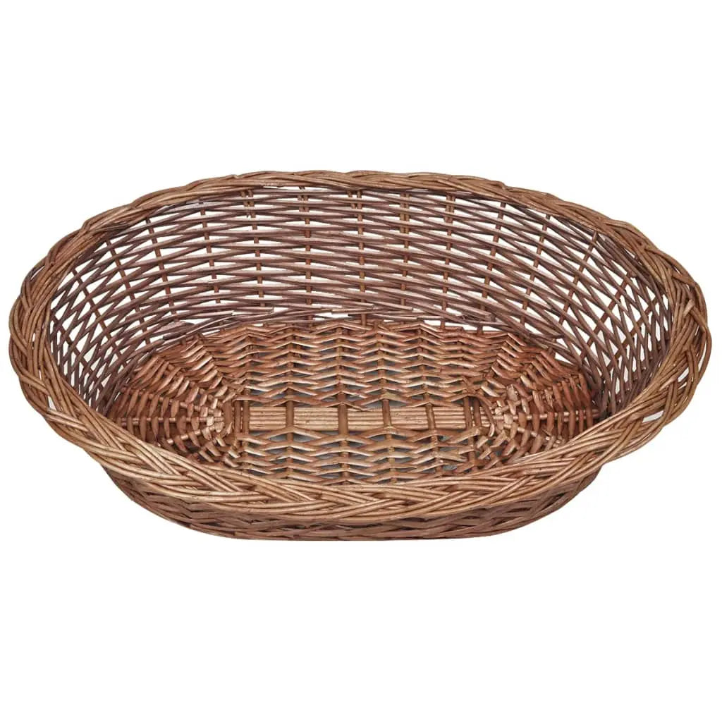 NNEVL Willow Dog Basket/Pet Bed Natural 70 cm NNEVL