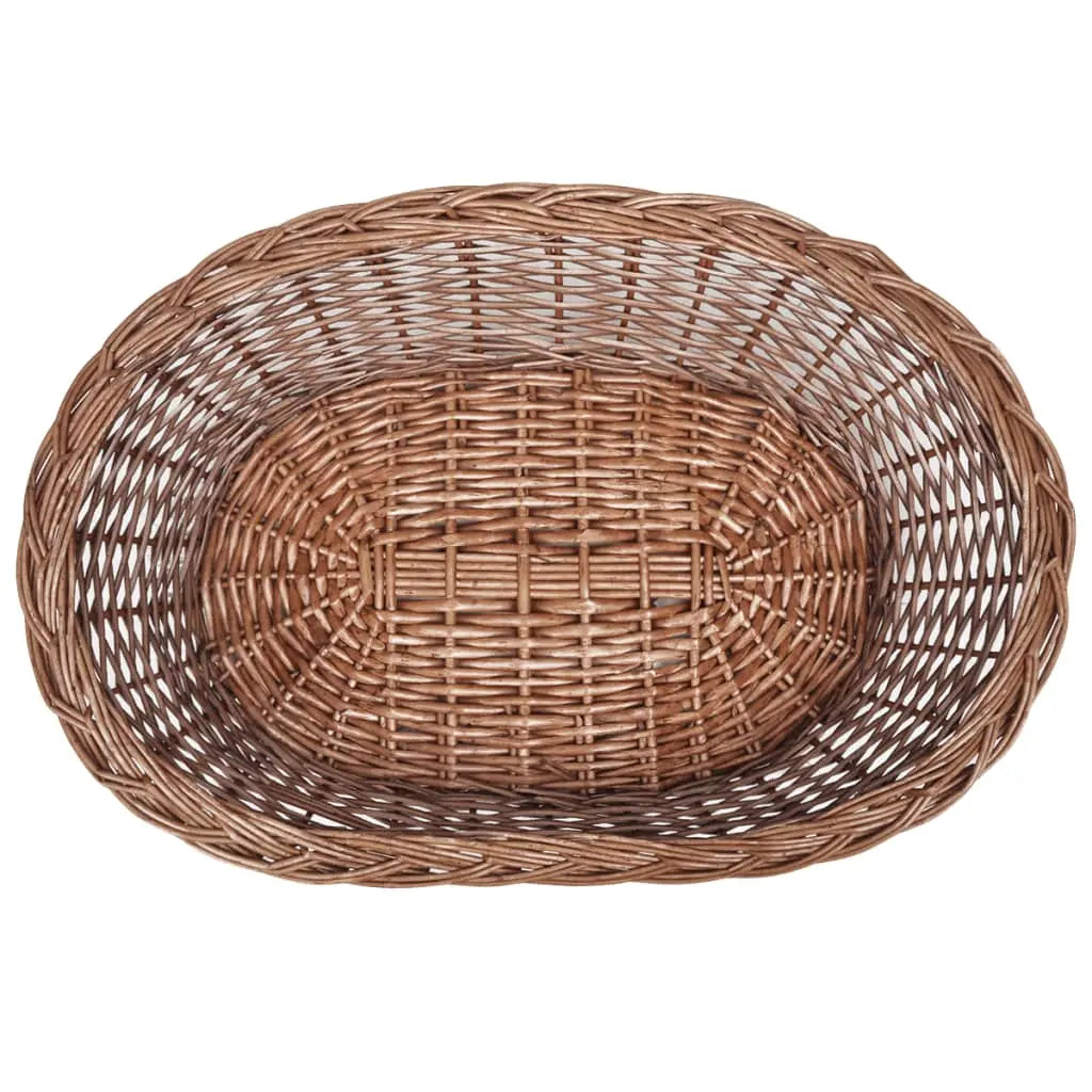 NNEVL Willow Dog Basket/Pet Bed Natural 70 cm NNEVL