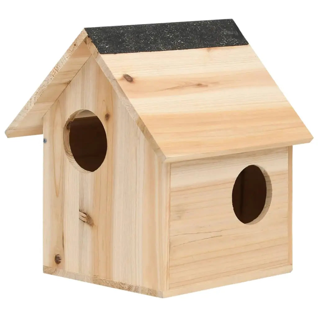 NNEVL Squirrel House Solid Firwood 26x25x29 cm NNEVL