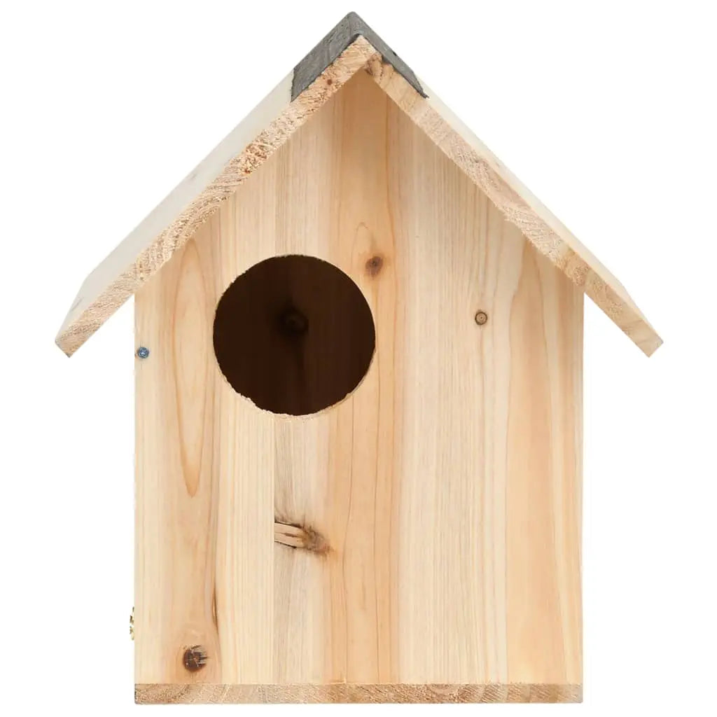 NNEVL Squirrel House Solid Firwood 26x25x29 cm NNEVL