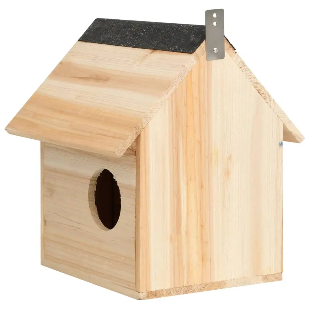 NNEVL Squirrel House Solid Firwood 26x25x29 cm NNEVL