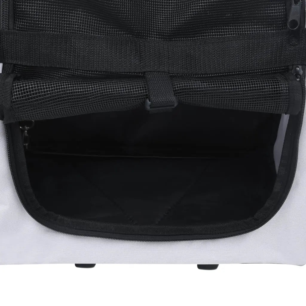 NNEVL Foldable Multipurpose Pet Trolley Grey NNEVL