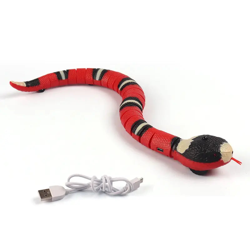 Automatic Smart Sensing Snake Pet Toy Cashymart