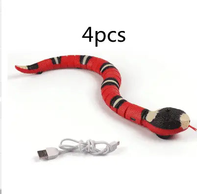 Automatic Smart Sensing Snake Pet Toy Cashymart
