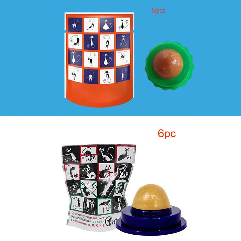 Catnip Energy Ball Lick Toy Cashymart