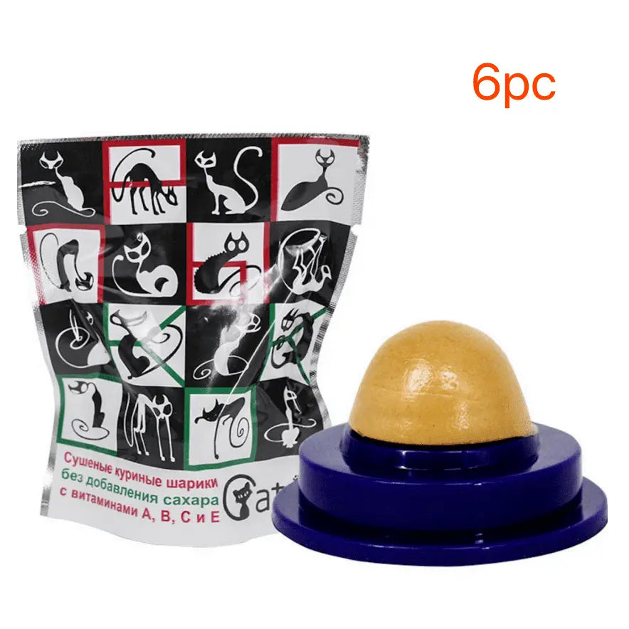 Catnip Energy Ball Lick Toy Cashymart