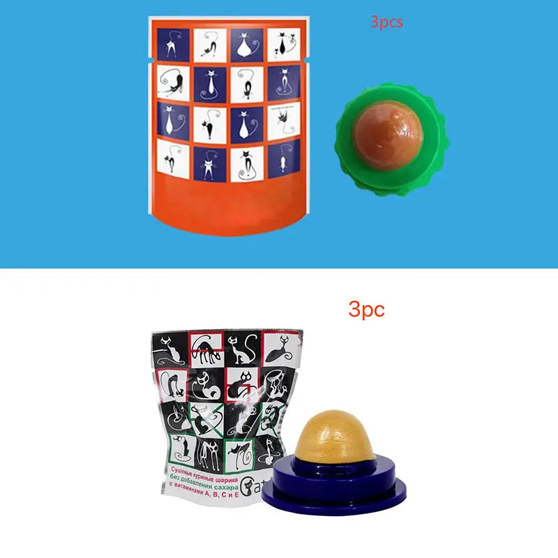 Catnip Energy Ball Lick Toy Cashymart