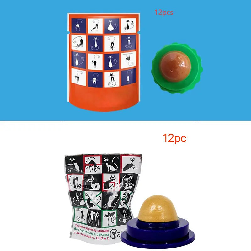 Catnip Energy Ball Lick Toy Cashymart