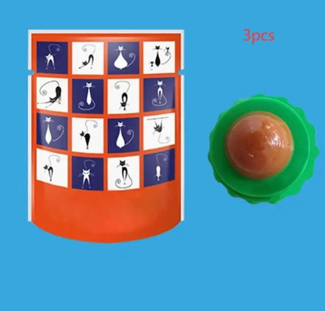 Catnip Energy Ball Lick Toy Cashymart