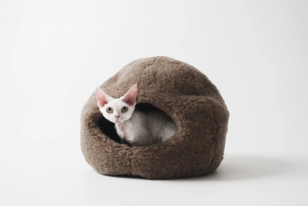Nest Natural Woolen Pet Bed - Beige MellowConceptStore