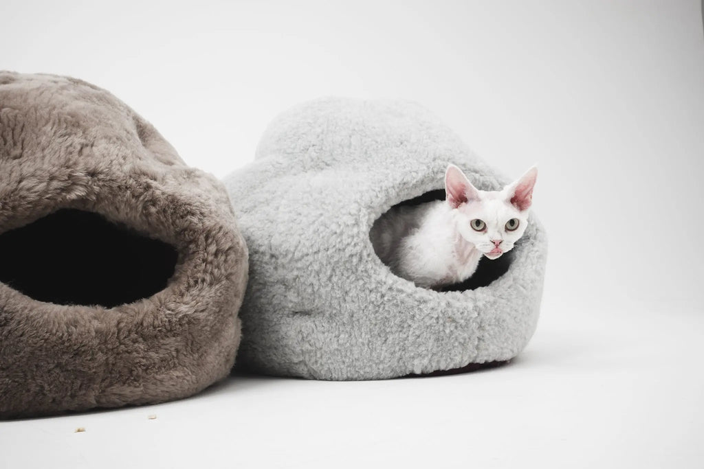 Nest Natural Woolen Pet Bed - Gray MellowConceptStore