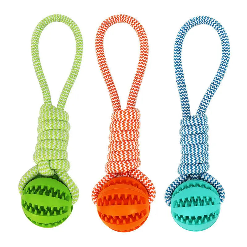 Dental Health Pet Rope Ball Toy Cashymart