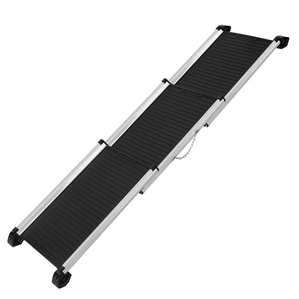 NNEDSZ Deluxe Aluminium Foldable Pet Ramp - Black NNEDSZ