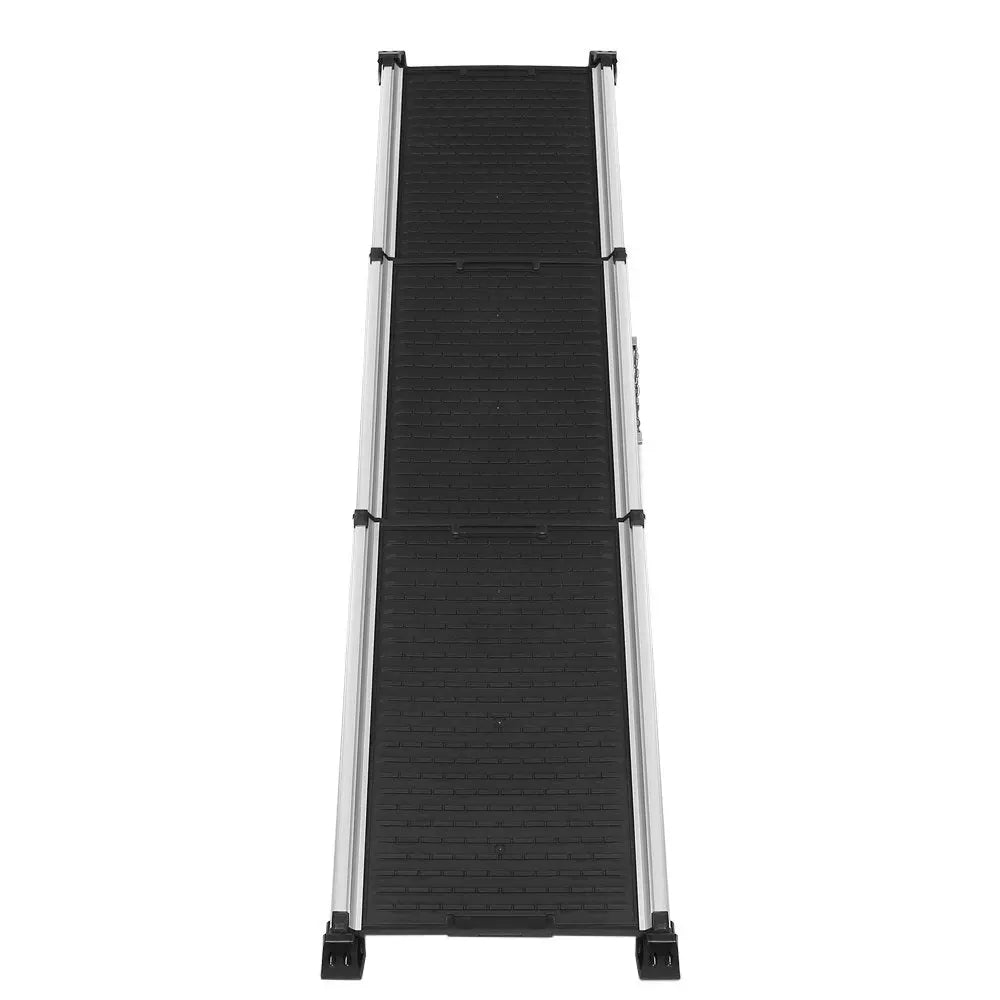 NNEDSZ Deluxe Aluminium Foldable Pet Ramp - Black NNEDSZ