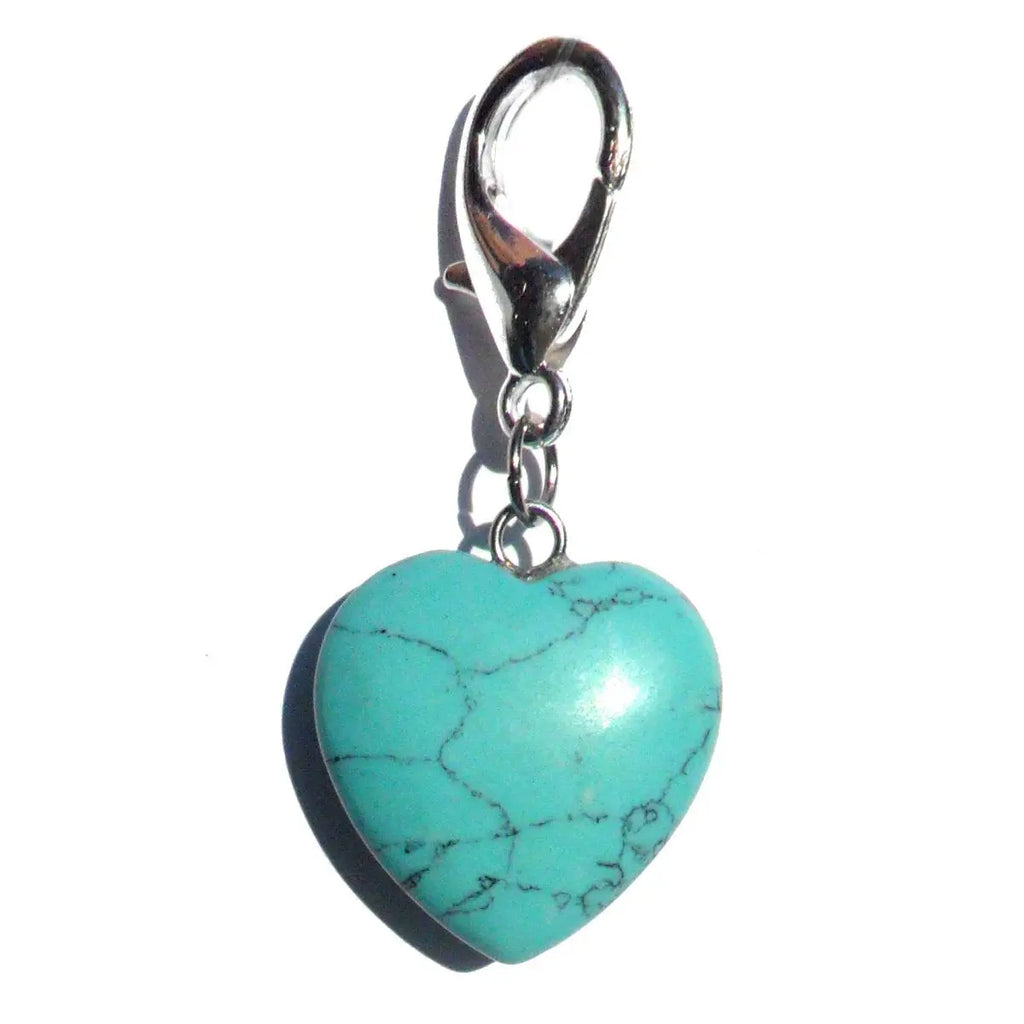 Pet Gemstone Crystal Heart Charms Prince&Princess Petwear