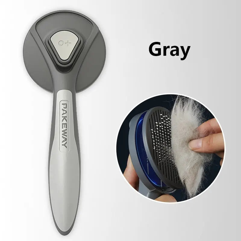 Cat Comb Dog Hair Remover Brush Pet Grooming Slicker Comb Removes Tangled  Self Cleaning Pet Supplies Accessories OBA