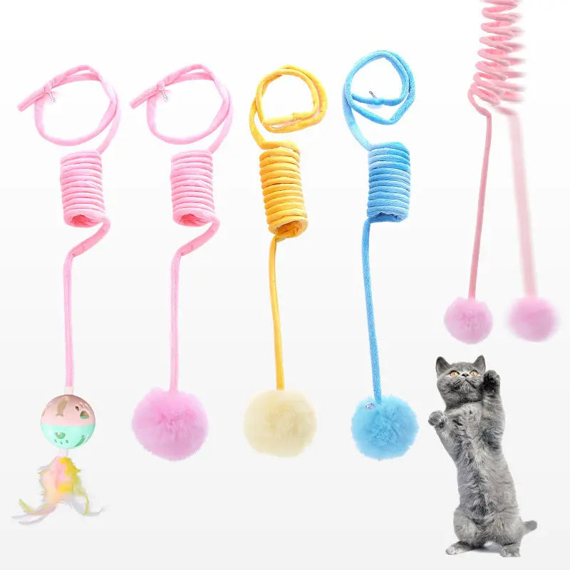 Interactive Rabbit Hair Ball Cat Toy Cashymart