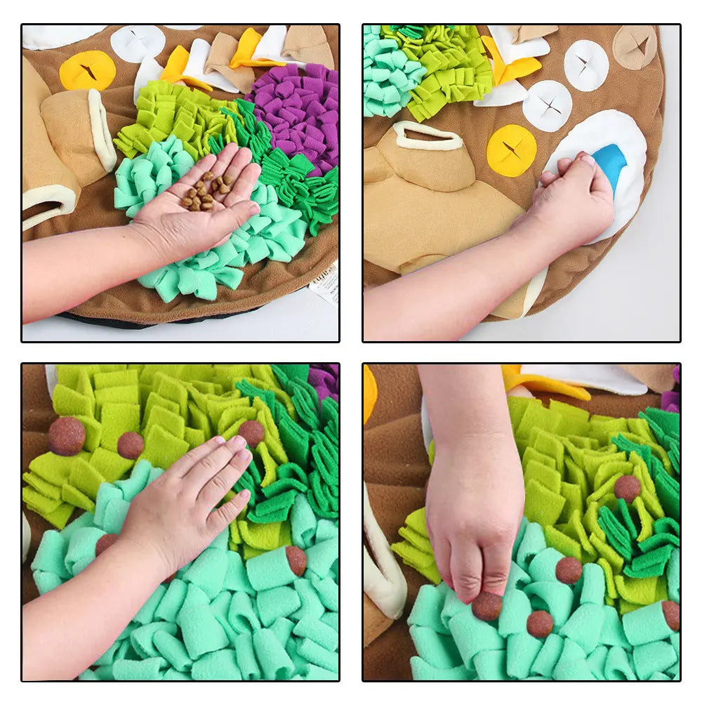 Interactive and Eco-friendly Washable Pet Mat Cashymart