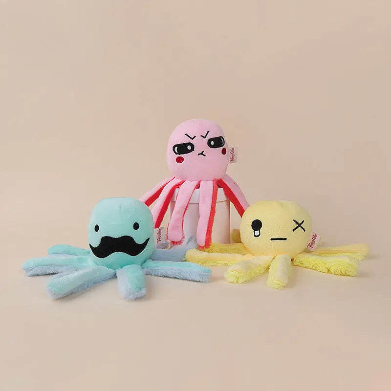 Octopus Plush Pet Chew Toy Cashymart