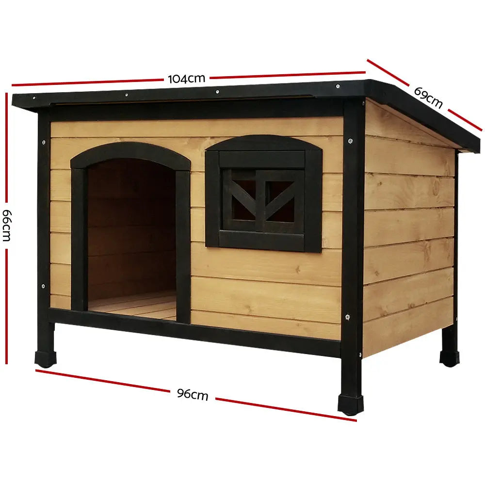 NNEDSZ Large Wooden Pet Kennel NNEDSZ