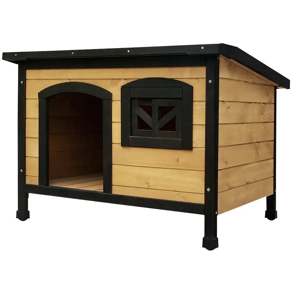 NNEDSZ Medium Wooden Pet Kennel NNEDSZ