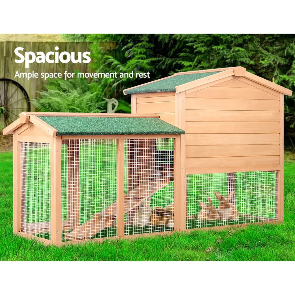 NNEDSZ 138cm Wide Wooden Pet Coop NNEDSZ