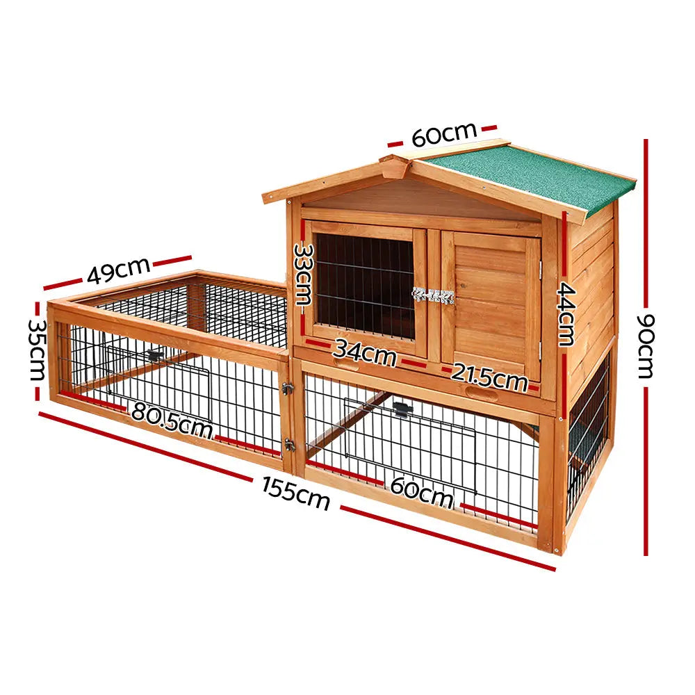 NNEDSZ155cm Tall Wooden Pet Coop NNEDSZ