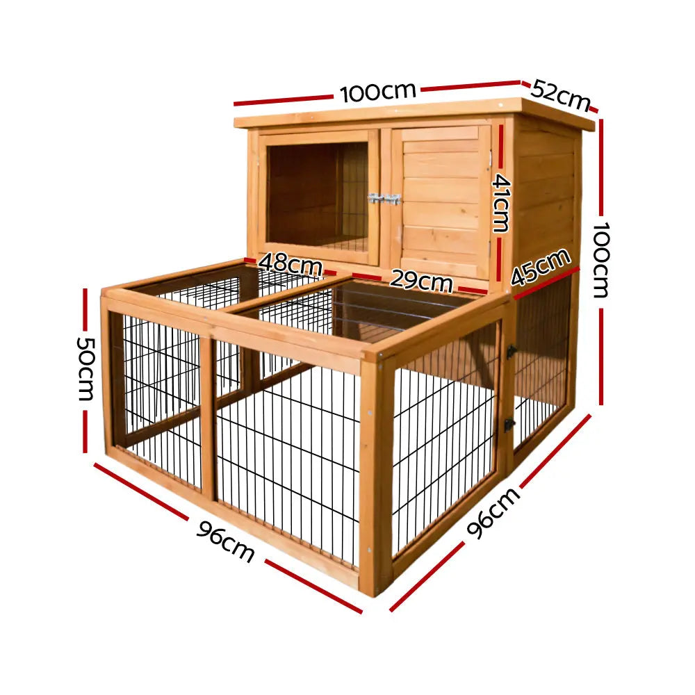 NNEDSZ 100cm Tall Wooden Pet Coop NNEDSZ