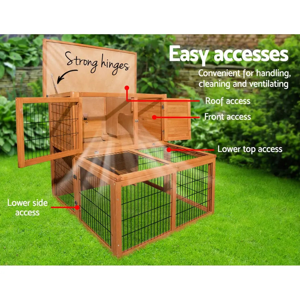 NNEDSZ 100cm Tall Wooden Pet Coop NNEDSZ