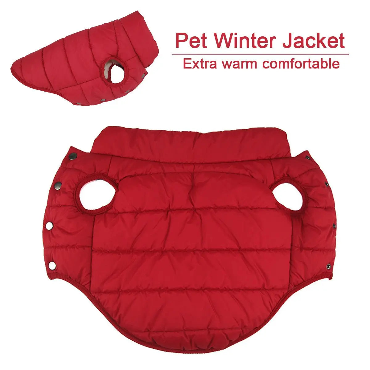 NBNEOBA Winter Pet Coat Clothes for Dogs OBA
