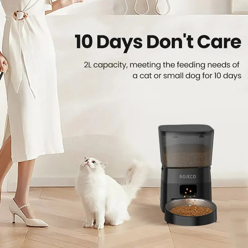 Smart Control Automatic Pet Feeder for Cats and Dogs OBA