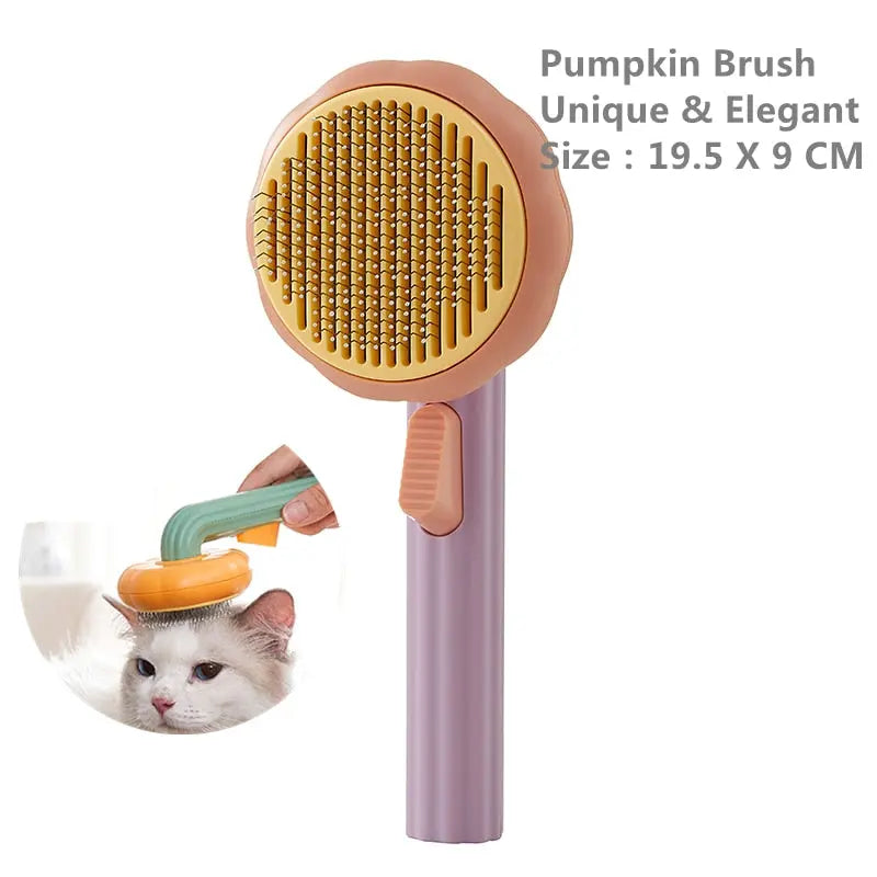Pumpkin Pet Hair Brush OBA