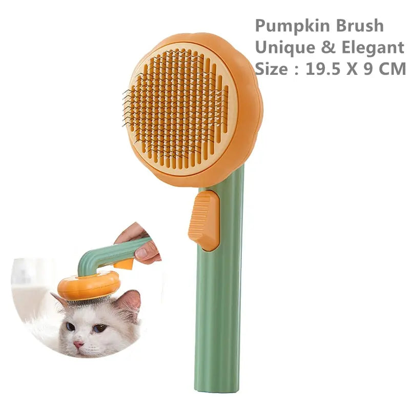 Pumpkin Pet Hair Brush OBA
