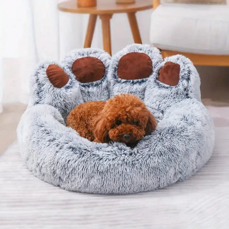 Cuddly Cute Bear Paw Shape Pet Sofa TM