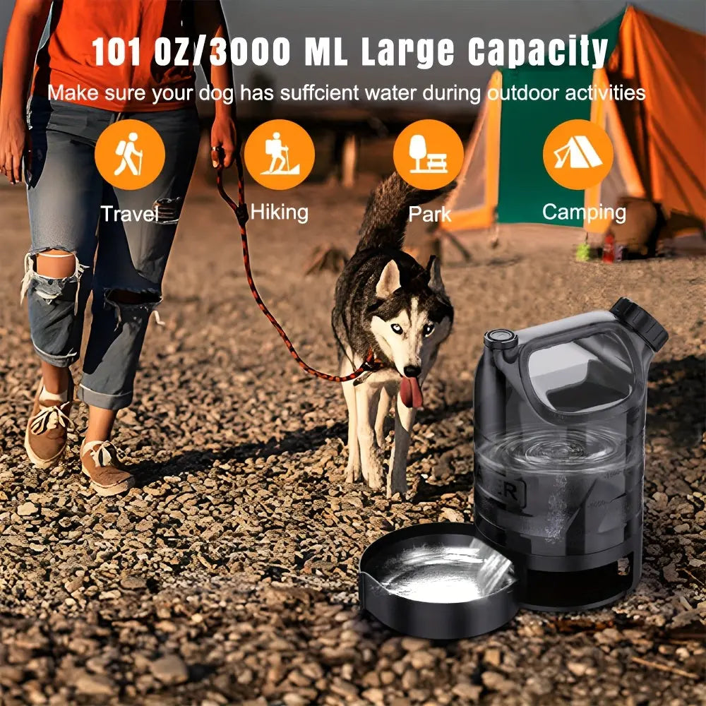 NNETM Pet Water Dispenser Leakproof Dual Flow Control NNETM