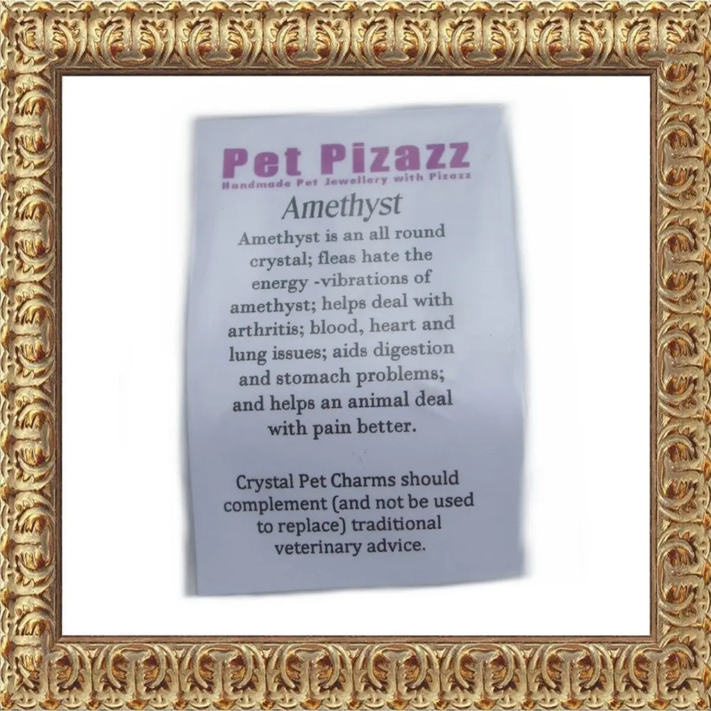 Pet Crystal Gemstone Charms Prince&Princess Petwear