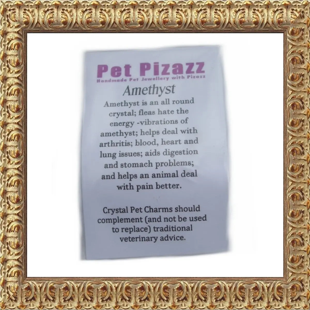 Pet Crystal Gemstone Charms Prince&Princess Petwear