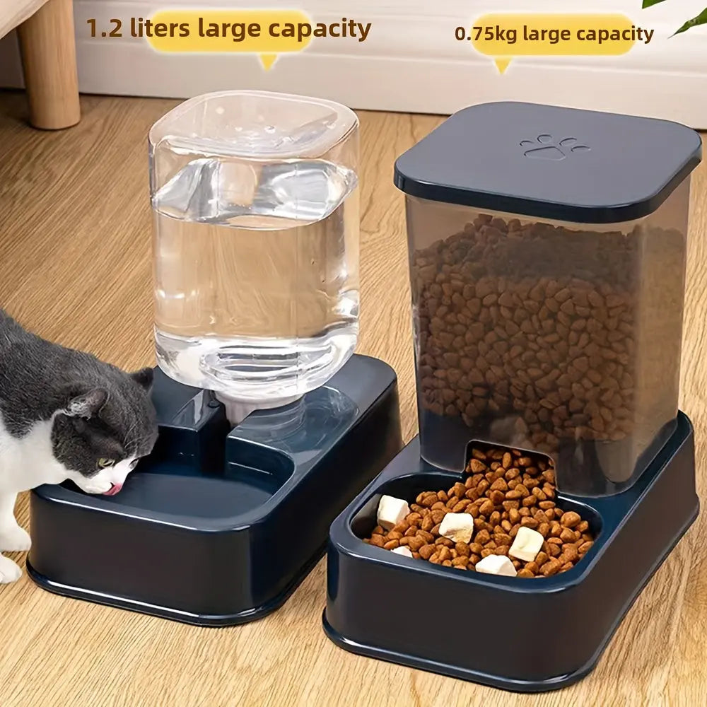 Water Dispensers Set for Cats & Dogs Automatic Pet Feeders TM