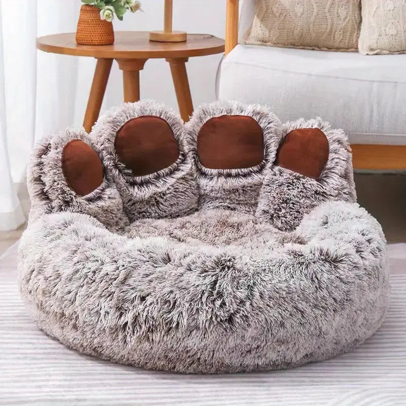 NNETM Cuddly Cute Bear Paw Shape Pet Sofa NNETM