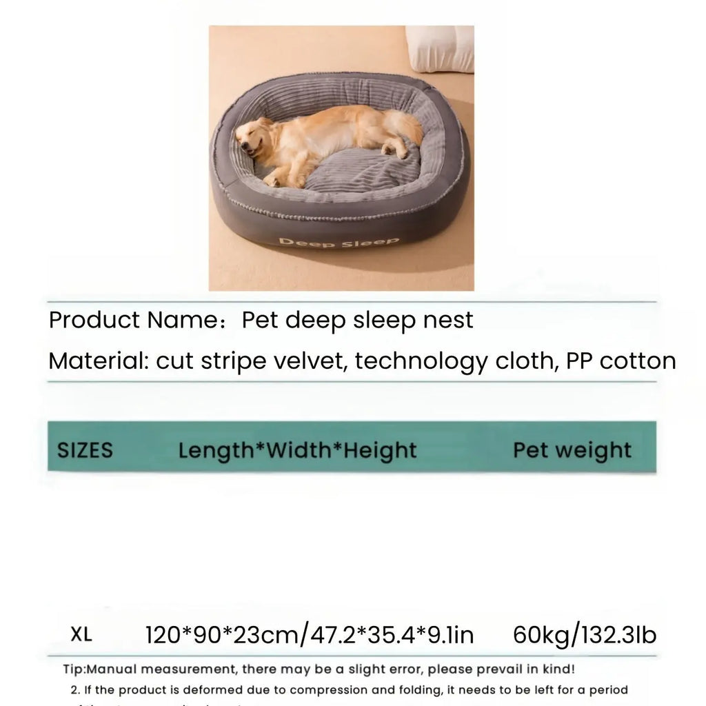 NNETM Dog Bed Cushion with Soft, Warm & Durable NNETM