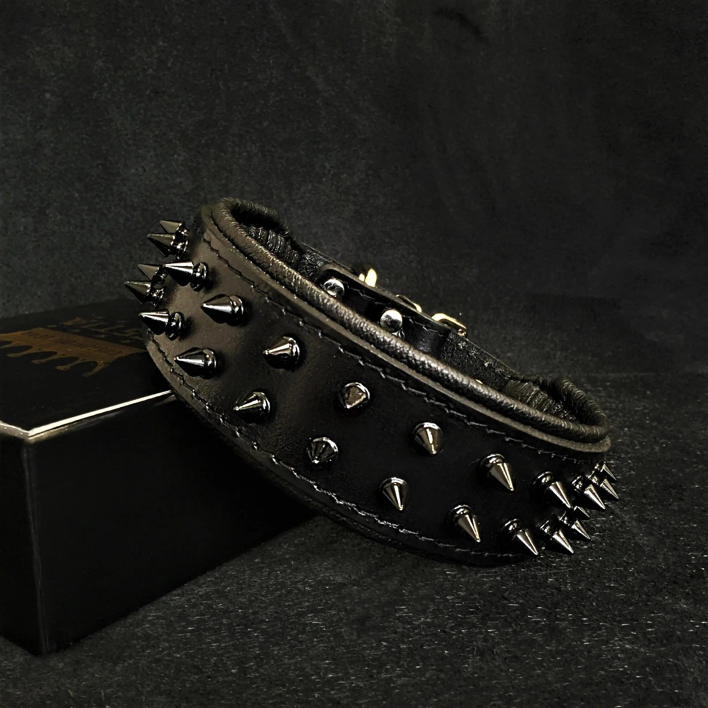 BLACK "Frenchie" collar BESTIA